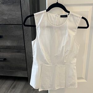 Halogen Ivory Sleeveless Blouse